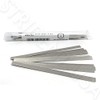 Dental Polishing Strips Stainless Steel 4 MM Med Grit (One