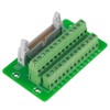 IDC26P DIN Rail 26Pin 5mm Mount Interface Module Male Connector