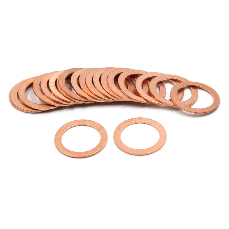 sourcing map Washers Pack of 20 19 mm Flat Seal
