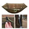 Camping Hammock with Net 210T Nylon Taffeta Automatic Quick Opening