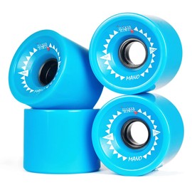JUCKER Hawaii Longboard Wheels Allround Cruiser Wheels Mano (Set of 4 Wheels)