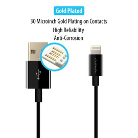 HomeSpot Short iPhone Charger Lightning Cable Charging Cord (1)