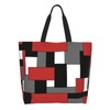 IMPCOKRU Large Tote Bag for Women Reuseable Handbag,Red Black White