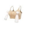 Nursing Bra for Women Hands-Free Nursing Pump Wireless Adjustable, A-nude