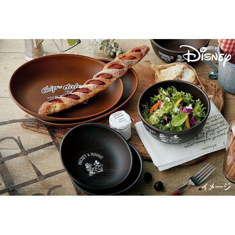 Maehata 50351 Mickey & Friends Pair Plate & Bowl