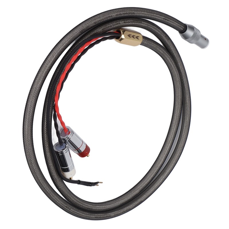 Xangsane XS‑0609 Vinyl Tonearm Cable Silver Plated Vinyl LP RCA
