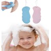 2Pcs Gentle Exfoliating Bath Body Shower Sponge - Soft Baby