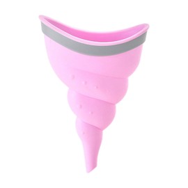 Female Urination Device - 1/2 Female Urinal, Reusable Women Pee Funnel, Portable Conch Ladies Standing Urinal, Soft Conch Type Women Standing up to Pee Funnel, Camping Hygiene Sanitation Products