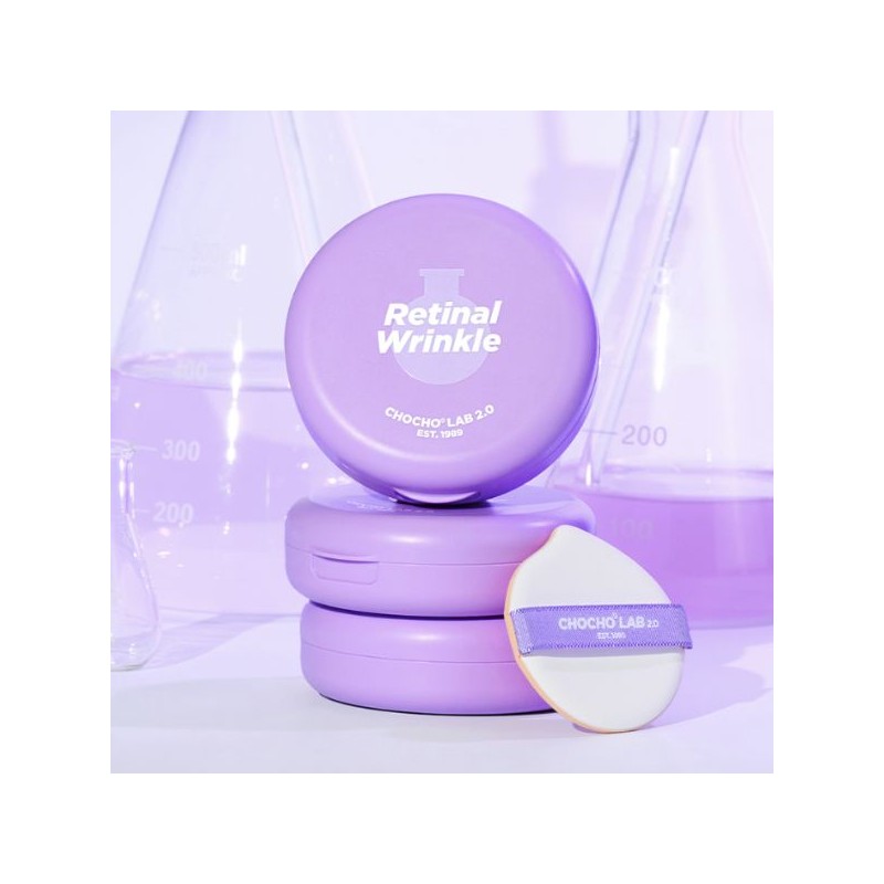 CHOSUNGAH BEAUTY Retinal Wrinkle Repair Cushion SPF50+ PA+++ 10g, Color:21W.