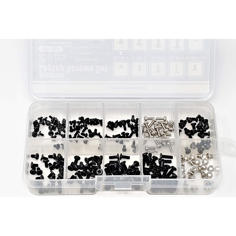 Assorted Laptop Screws Set (250 Pcs) SCW-250LP