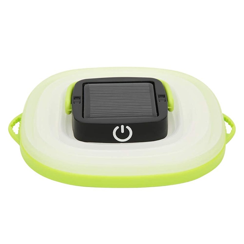 Cikonielf LED Solar Camping Lantern Foldable Portable LED Camping Lamp