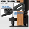 Dreamxiang Sliding Barn Door Floor Guide, Wall Mount Stay Roller