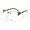 Gafas para mujer sin receta gafas de alta moda gafas