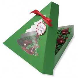 Christmas Tree Shaped Cookie/Candy Box