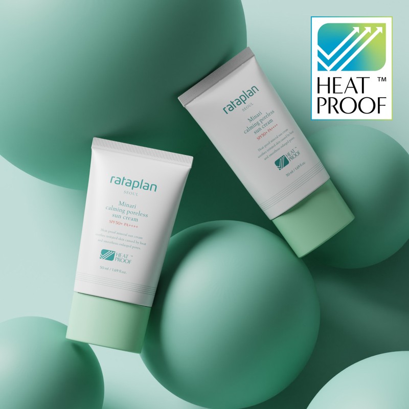 rataplan Minari Calming Poreless Sun Cream 50ml - rataplan Minari