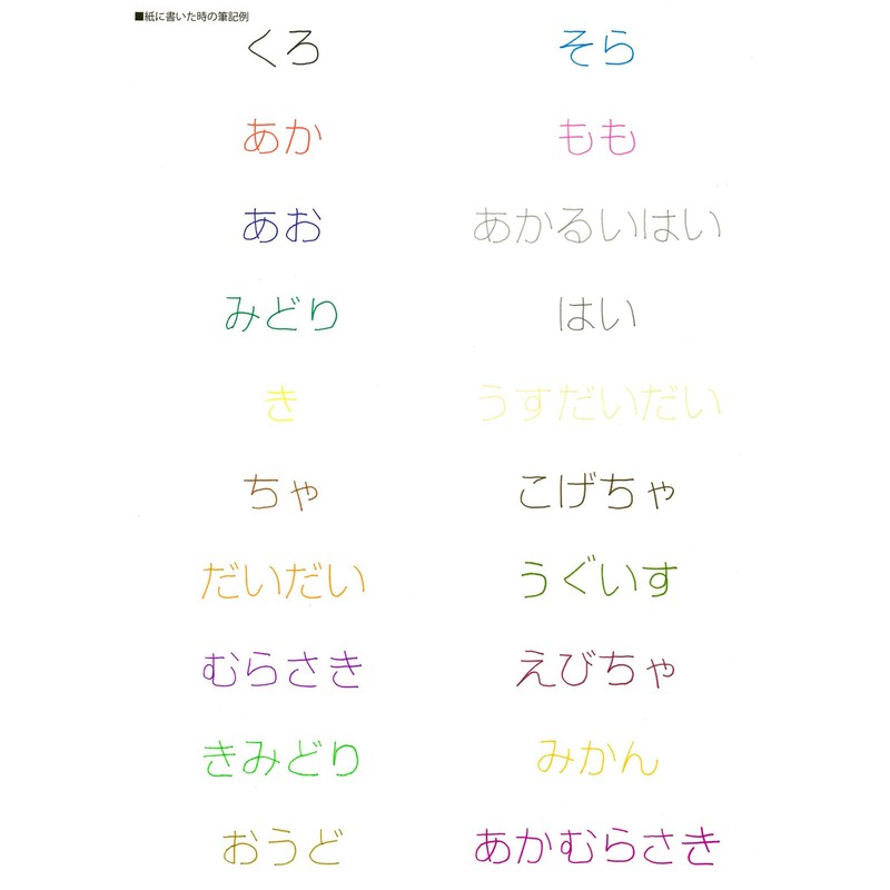 Magic B-M300-T21 Water-Based Pen Lassion Pen No.300, Orange Color, 10