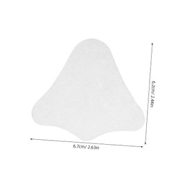 WOONEKY Diy Nose Blackhead Removal Patches 200pcs Nonwoven Nose Patches Triangular Blackhead Skin Care Strip