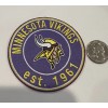 Unbranded Minnesota Vikings vintage Style embroidered iron on Patch 3”x