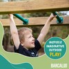 Barcaloo 22 Inch Monkey Bars for Kids Outdoor - Set