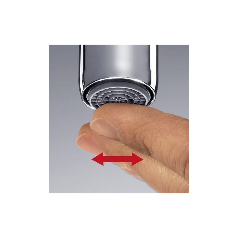 Perlator SLC 11000598 Water-Saving Shower Head M24 Chrome-Plated Set of