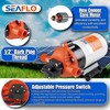 SEAFLO 12V 1.6 GPM 100 PSI 34 Series Water Pressure