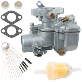 MOTOALL 251234R91 Carburetor for International Farmall IH Tractor Cub LoBoy 154 Tractor Replace 251234R92 with Fuel Filter Gasket
