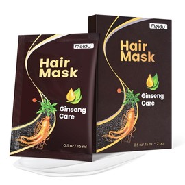 MEIDU Collagen Hair Mask,Ginseng Nourishing Hair Mask,Treatment Deep  Conditioning Coconut Oil Hair Mask, Repair Hydrate Conditioner,Christmas Gift - Specification: 30ml - Trial Set