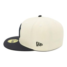 Newera 59FIFTY NER35C6581 SIDE PATCH 2-Tone ONSPOTZ Cap, NY Chrome/Navy, 60.5 cm
