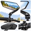 Adjustable Bicycle Rearview Mirror for Handlebar Mounting – Wide-Angle Rear