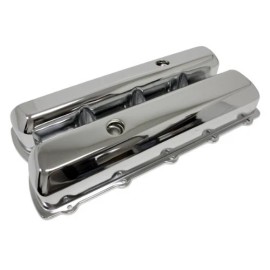 Oldsmobile Chrome Valve Cover V8 Tall 350 455 for roller rockers olds cutlass