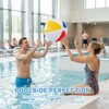 ZKFSIE Beach Ball, 4-Pack Inflatable Beach Balls, Vibrant Design for