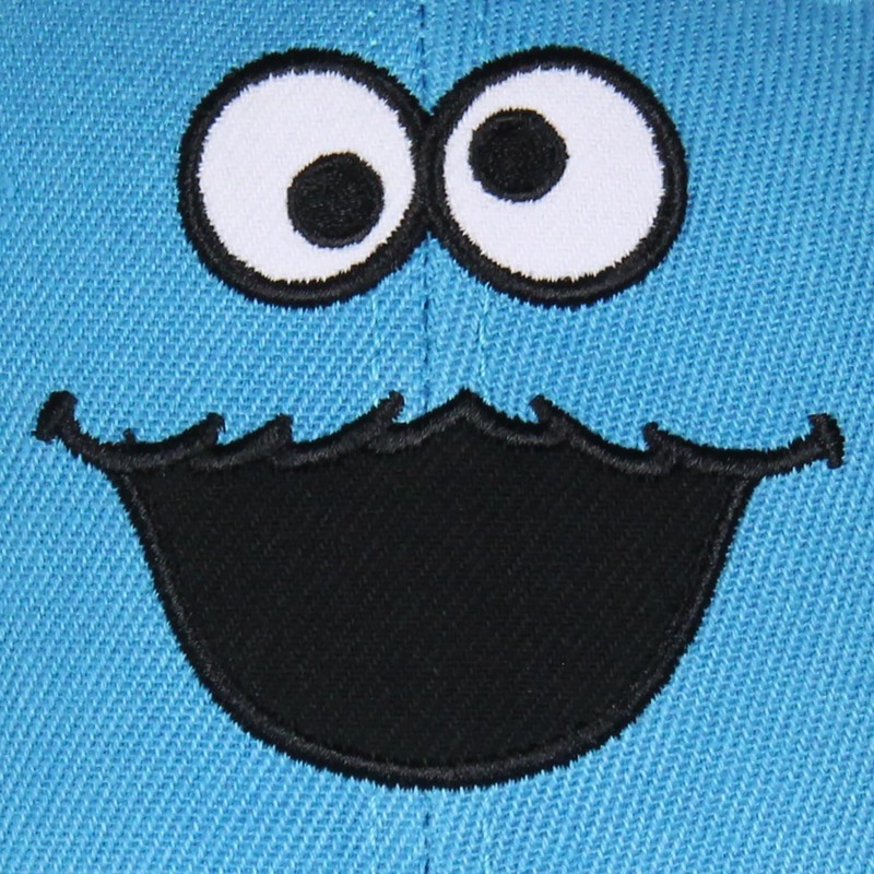 Gorra ajustable de Sésamo Street Cookie Monster para hombre, color