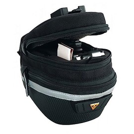 Topeak QuickClick Survival Tool Wedge Pack II (MJ 2020) Saddle Bags 1000D Nylon in Black, Dimensions: 15000105