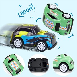 EKKONG Car Wind-Up Cars, 16 Pieces Alloy Pull Back Toy Car Toy Set for Boys Girls Children from 2 3 4 Years