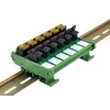 DIN Rail Mount Paddle Rocker Switch Module, 10Amp 250VAC /