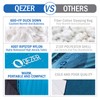 QEZER Down Sleeping Bag, Only 620 g, Ultralight Sleeping Bag,