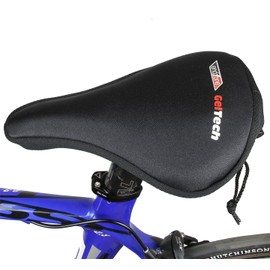 VELO Endzone Soft MTB Saddle Bike Gel Seat Cover Size: 280-254 x 203-178mm