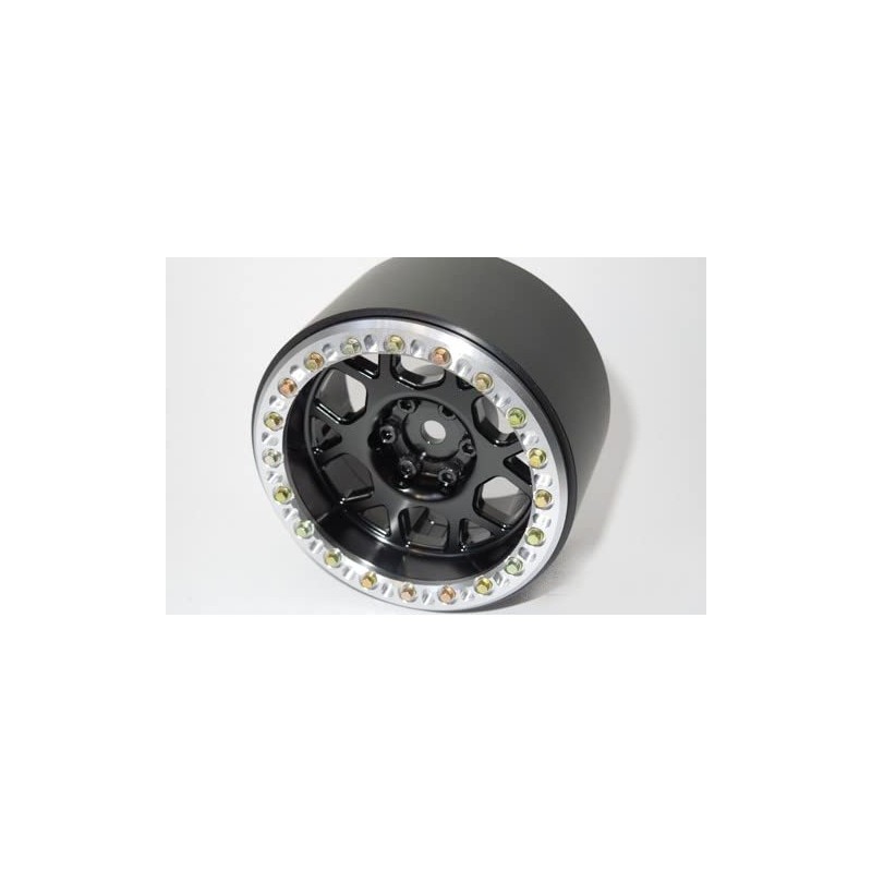 SSD RC 2.2" Boxer Beadlock Wheels (Black) (2)