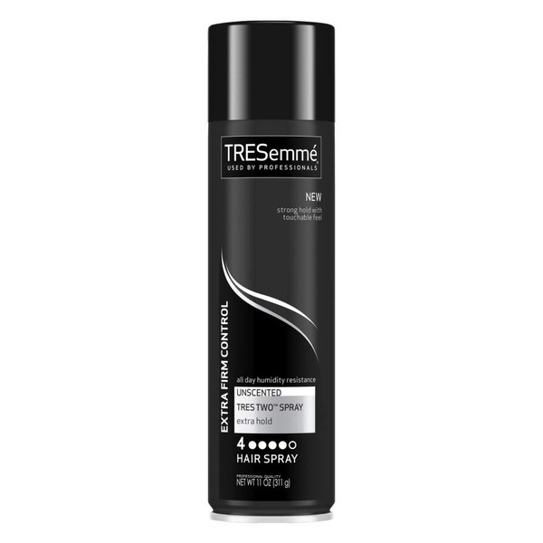 Tresemme Hairspray Two Spray Extra Firm 11 Ounce Unscented (2 Pack)