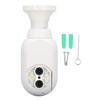 Home Security Camera 1080P Dual Lens 15X Magnification E27 Colorful