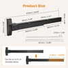 BEAMNOVA Vertical Rod 27.5 Inch Door Panic Bar Exit Device