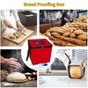 Bread Proofing Box Heated, Foldable Dough Proofer Temperature/Timer Control Sourdough