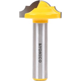 YONICO CNC Cabinet Door Rail and Stile Router Bit 1-3/8-Inch Dia. Classical Roman Ogee Panel 1/2-Inch Shank 13025