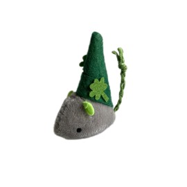 Haourlife St. Patrick's Day Cat Toy Catnip Toy Mouse Toy-6 Packs