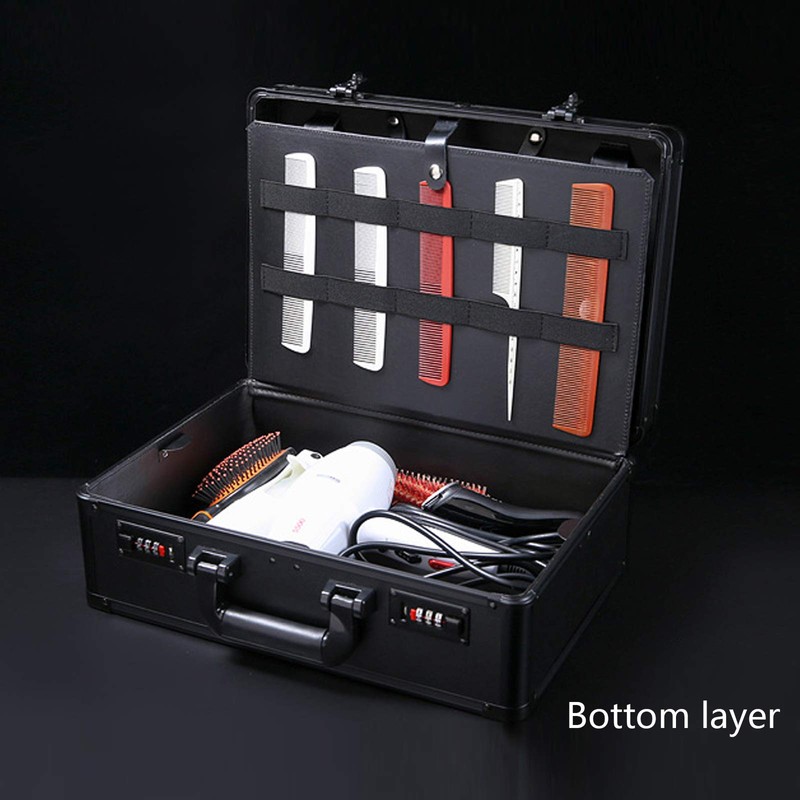 YIYIBYUS Barber Stylist Salon Carrying Suitcase Trimmers Tool Kit Organizer