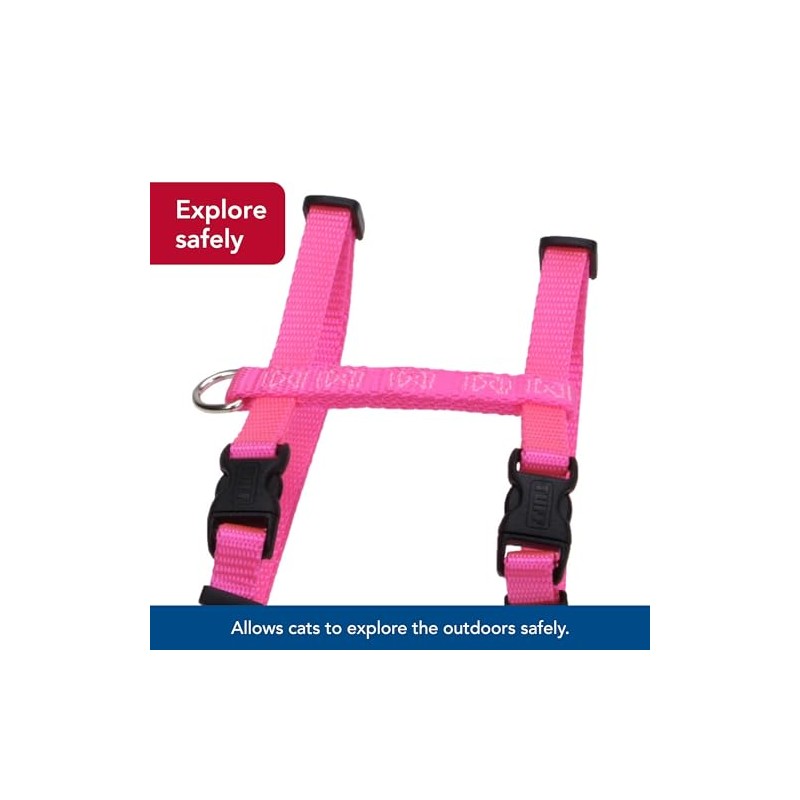 Coastal Pet Products CCP6341RED Nylon Ajustable Figura H Arnés para