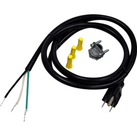 Whirlpool 3370315RP Dishwasher Power Cord Kit