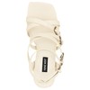 Nine West Women's Karrly3 Heeled Sandal, Chic Cream 150, 9