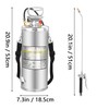 2 Gallon Stainless Steel Pump Sprayer - Hand Pump Sprayer