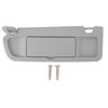 Sun Visor Grey Stylish Look Sun Shielding Visor Mirror with